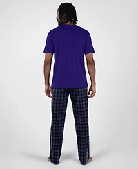 Concepts Sport Men's Purple Baltimore Ravens Highland Sleep Set