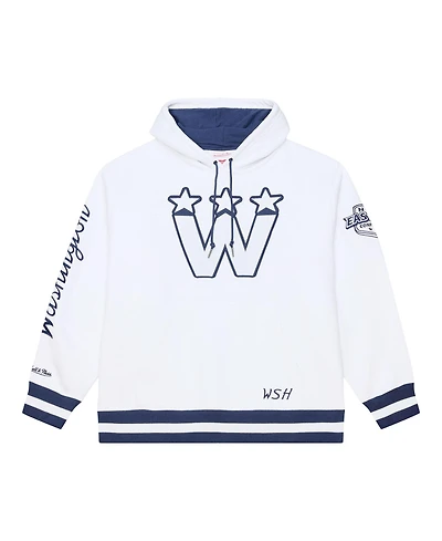 Mitchell & Ness Men's Washington Capitals Graphic Fleece Hoodie
