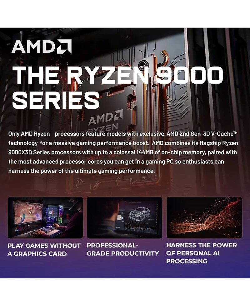 Hp Omen Max 45L Gaming Tower Desktop, Amd Ryzen 9 9900X3D, Rtx 5090, 32GB DDR5, 1TB Ssd, Wi-Fi 7, Shadow Black Glass, Win11 Home, Black