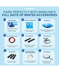 Swimline Winter Cover for Above-Ground Swimming Pools