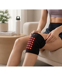 Pursonic Red Light Therapy Knee Pad - Targeted Relief for Knee Pain, Stiffness & Recovery