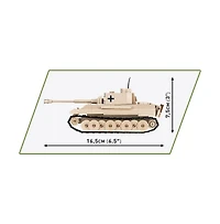 Cobi Wwii Historical Collection PzKpfw V Panther Ausf. G. 298-Piece Tank Building Set, Ages 7+
