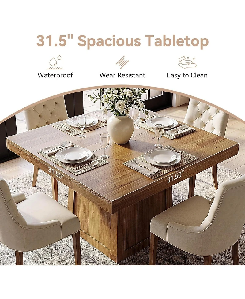 Tribesigns Dining Table, Kitchen Table