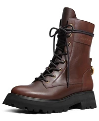 Michael Kors Women's Caleb Lug Zipper Booties