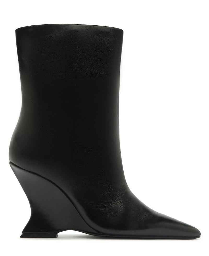Schutz Women's Siena Wedge Dress Booties