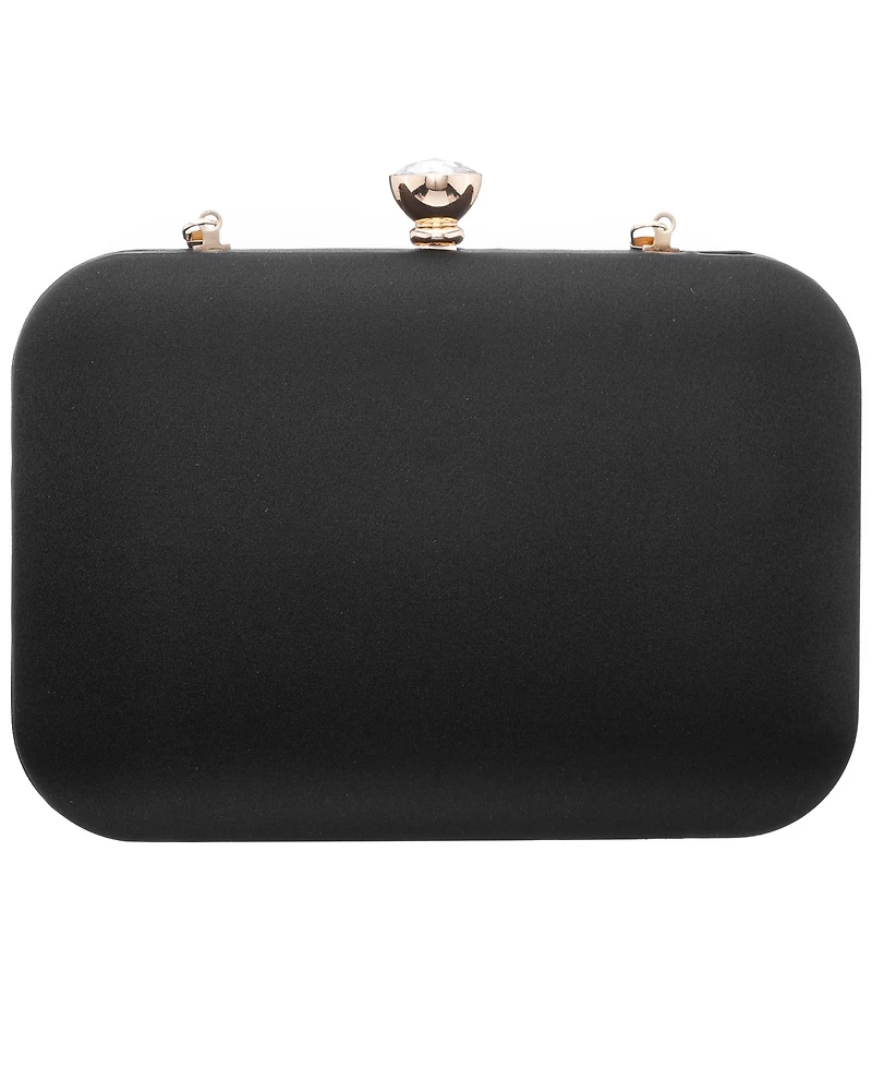 Nina Kaela Beaded Strap Minaudiere Small Clutch Handbag