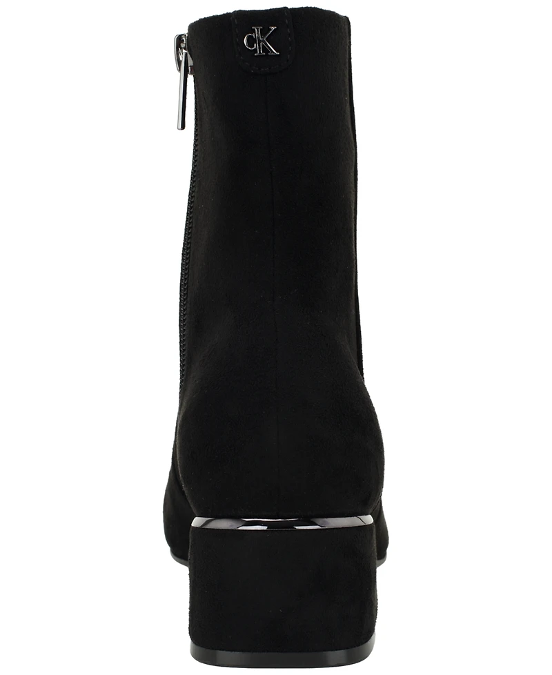 Calvin Klein Women's Rizy Block Heel Booties