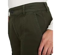 Liverpool Los Angeles Women's Cargo Straight-Leg Mid-Rise Pants