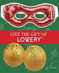 Lovery Christmas Bath and Body Gift Box, Red Rose and Jasmine Home Spa Set, 8pc Body Care Gift Set