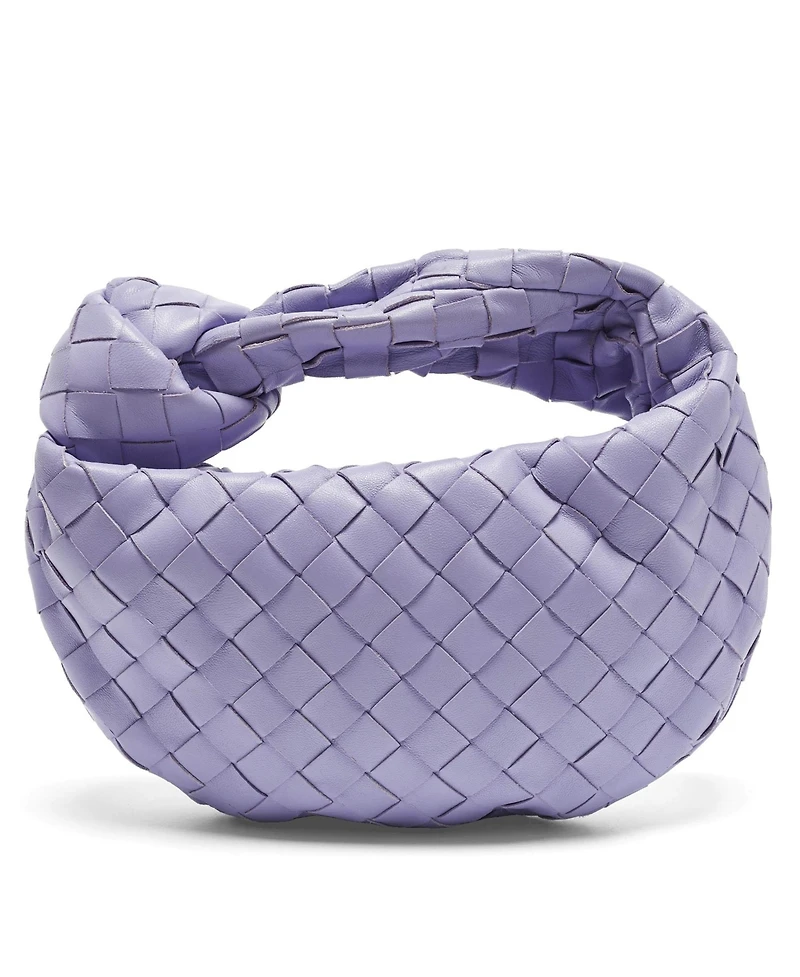 Pre-Owned Bottega Veneta Women's Mini Jodie Intrecciato Leather Hobo Bag