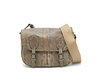 Pre-Owned Bottega Veneta Women's Gardena Karung Leather Messenger Bag