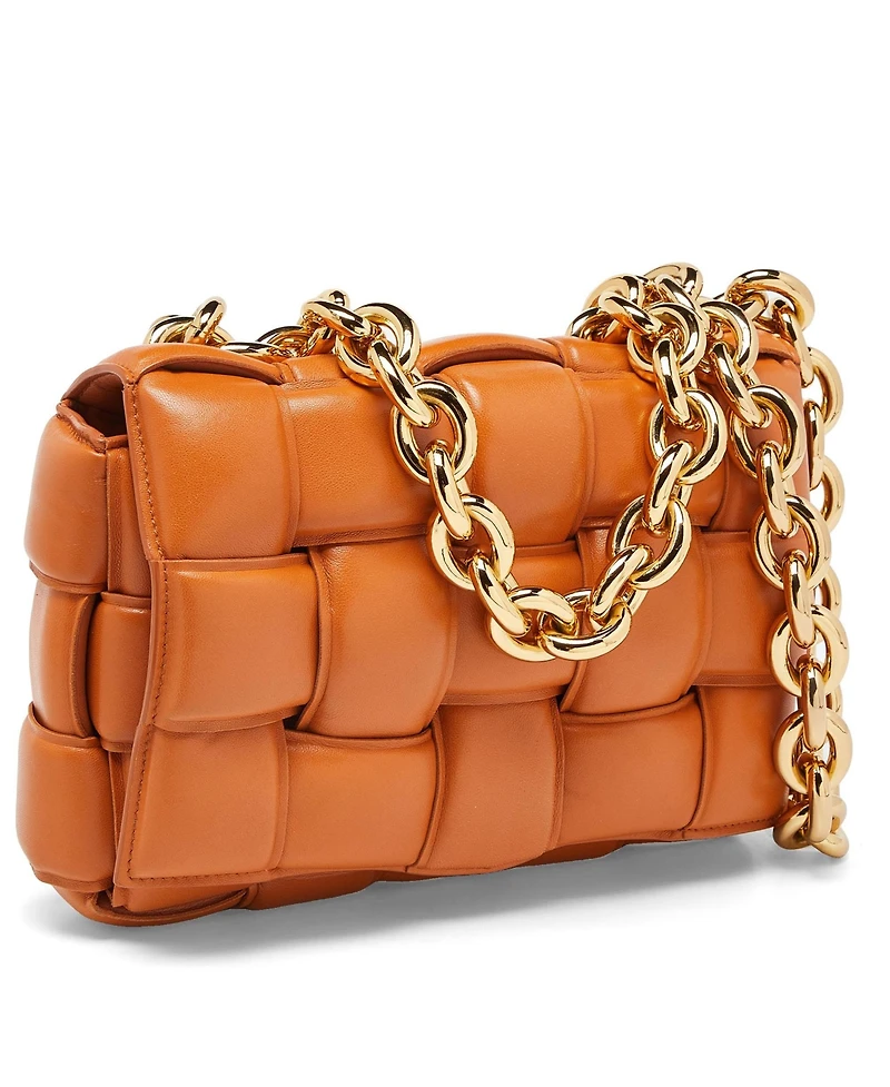 Pre-Owned Bottega Veneta Women's Chain Cassette Padded Leather Shoulder Bag