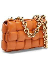 Pre-Owned Bottega Veneta Women's Chain Cassette Padded Leather Shoulder Bag