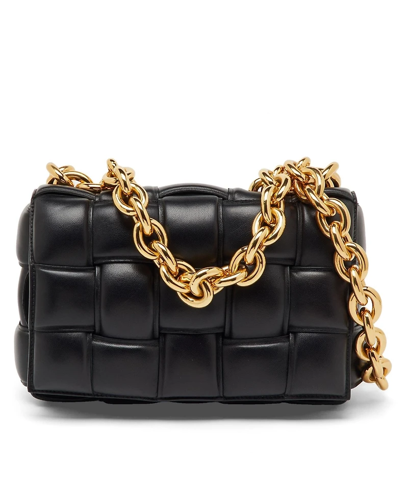 Pre-Owned Bottega Veneta women's Bottega Mini Desiree Leather Crossbody Bag