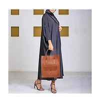 Pre-Owned Celine Women's Linda Leather Shopper Tote Bag