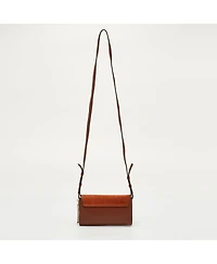 Pre-Owned Chloe Women's Faye Mini Suede and Leather Crossbody Bag