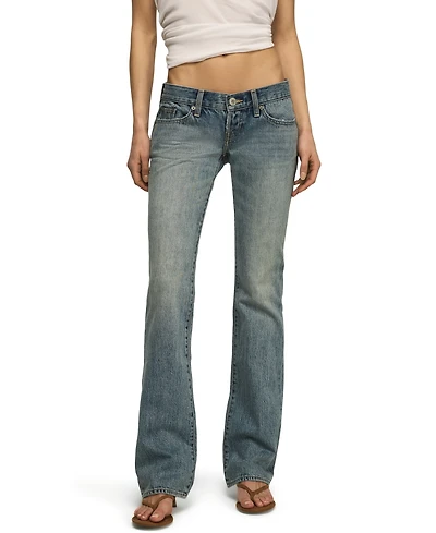Lucky Brand Women's Ultra Low-Rise Lil Maggie Flare Jeans