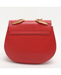 Pre-Owned Chloe Women's Drew Small Suede and Leather Shoulder Bag