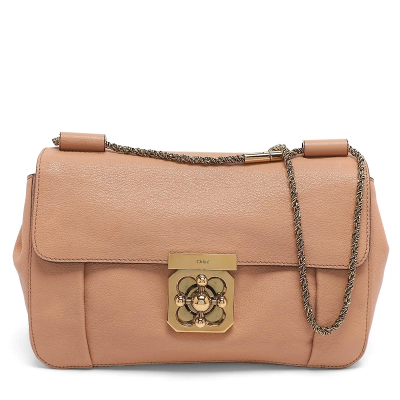 Pre-Owned Chloe Women's Elsie Medium Leather Shoulder Bag