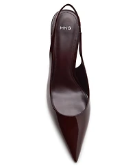 Mango Women's Patent Heeled Shoes