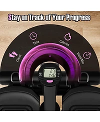 Glintex Mini Stepper with 2 Resistance Bands, Holds 220 lbs