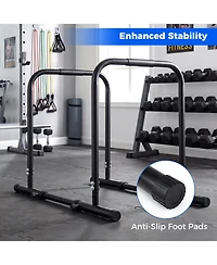 Glintex Dip Bar Station, 4 Height and 5 Width Settings, Holds 330 lbs
