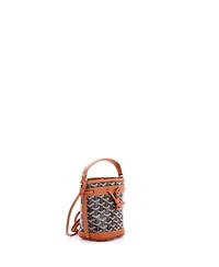Pre-Owned Goyard Mini Petit Flot Bucket Bag Coated Canvas