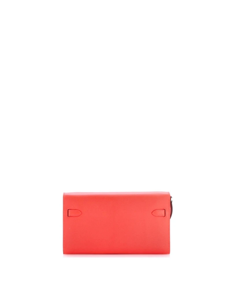 Pre-Owned Hermes Kelly To Go Wallet Evercolor
