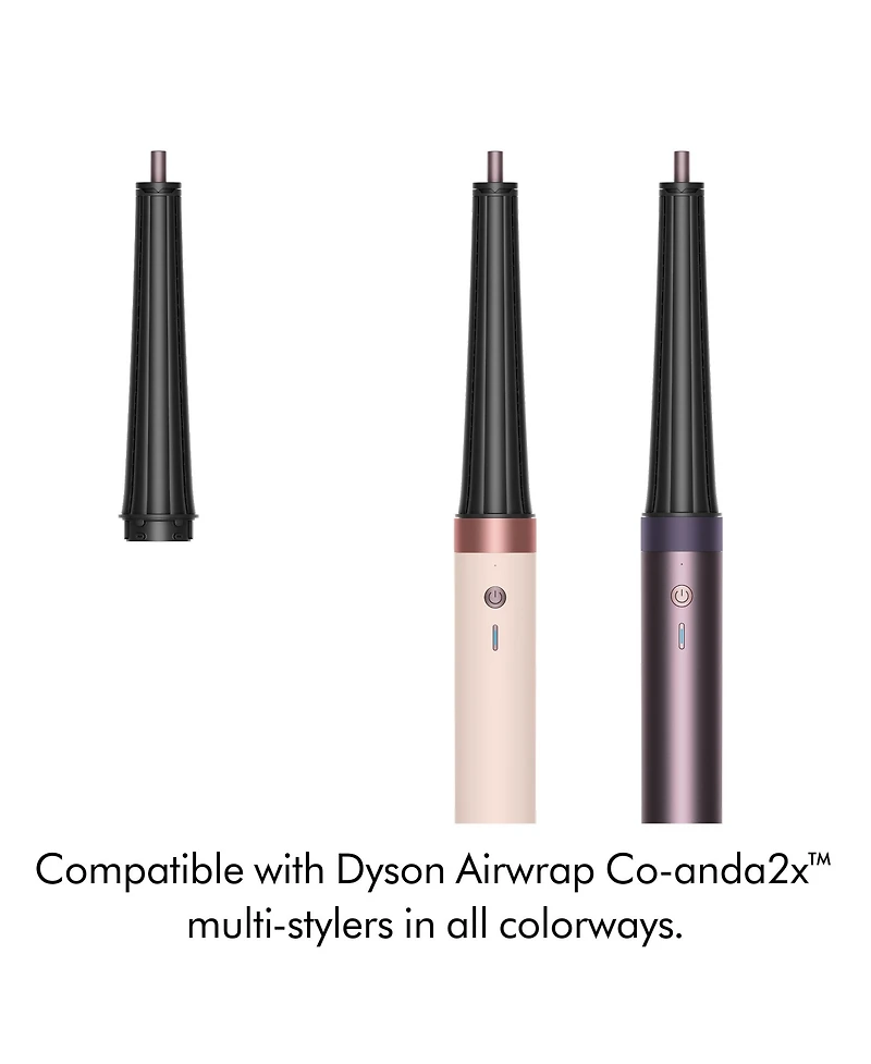 Dyson Conical Co-anda2x Curling Barrel Attachment | Black/Purple