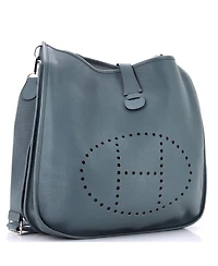 Pre-Owned Hermes Tgm Evelyne Bag Gen Iii Clemence