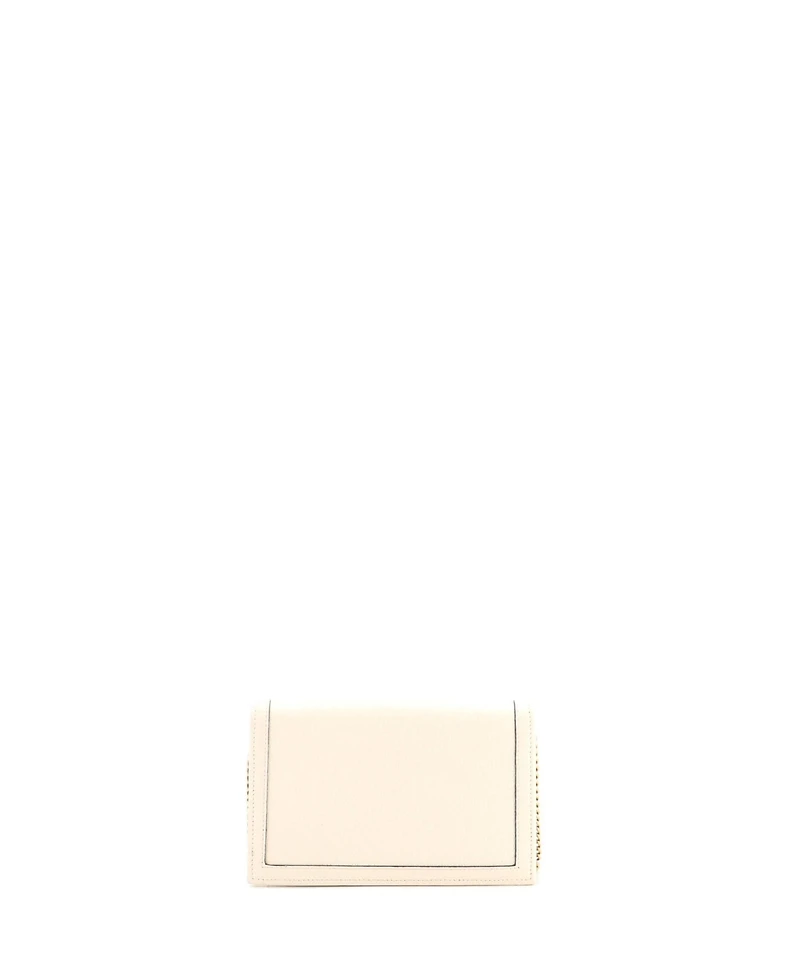 Pre-Owned Gucci Mini Diana Bamboo Chain Flap Bag Leather