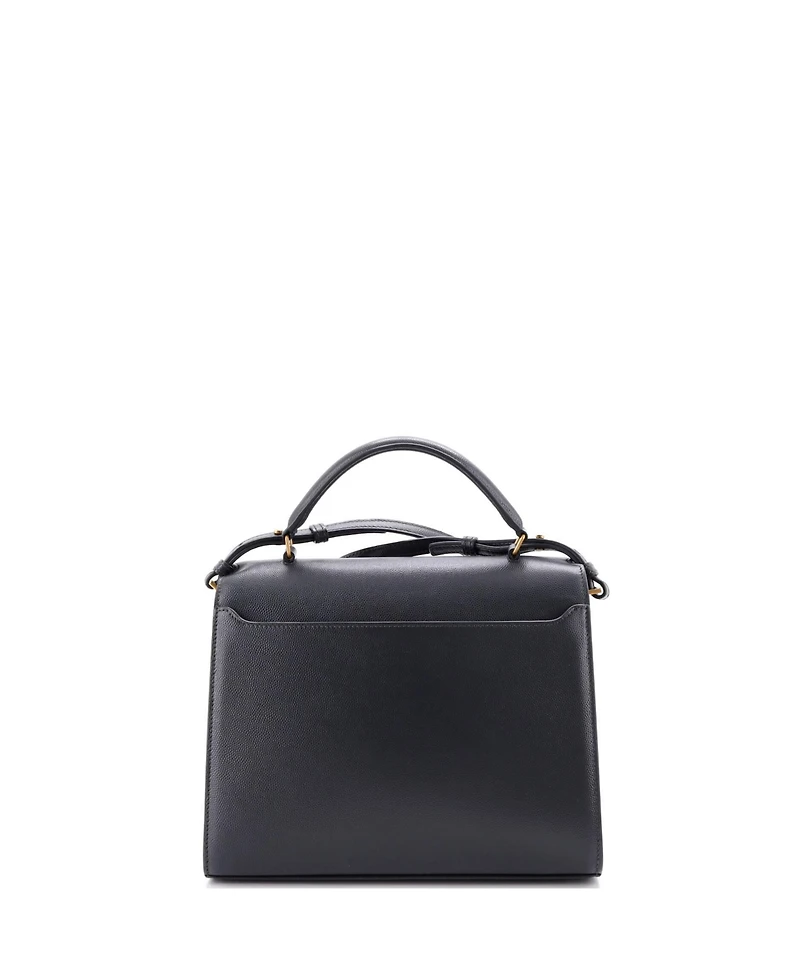 Pre-Owned Saint Laurent Medium Cassandra Top Handle Bag Leather