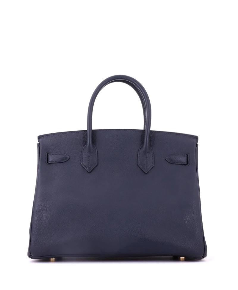 Pre-Owned HERMES Birkin 30 Handbag Epsom with Gold Hardware