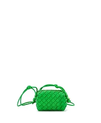 Pre-Owned Bottega Veneta Candy Loop Crossbody Bag Intrecciato Nappa