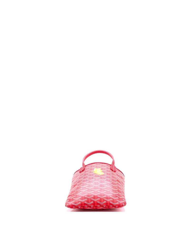 Pre-Owned Goyard Mini Poitiers Tote Printed Coated Canvas and Printed Canvas