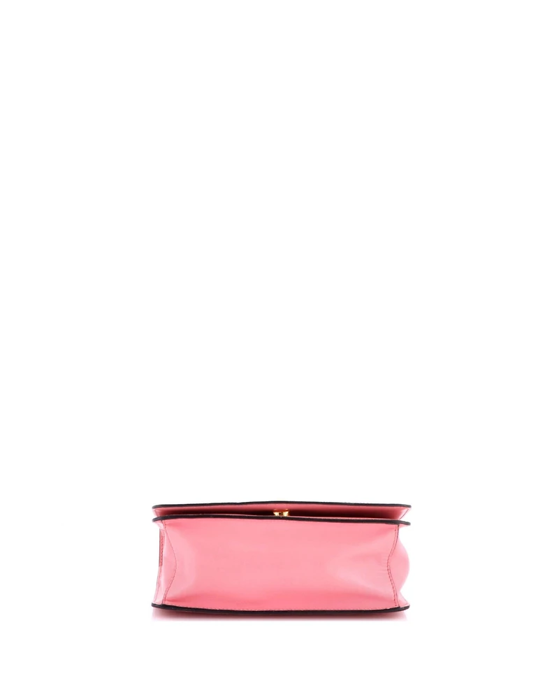 Pre-Owned Prada Small Chain Flap Bag Saffiano Leather