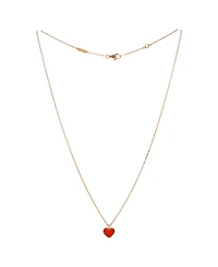 Pre-Owned Van Cleef and Arpels Sweet Alhambra Heart Pendant Necklace