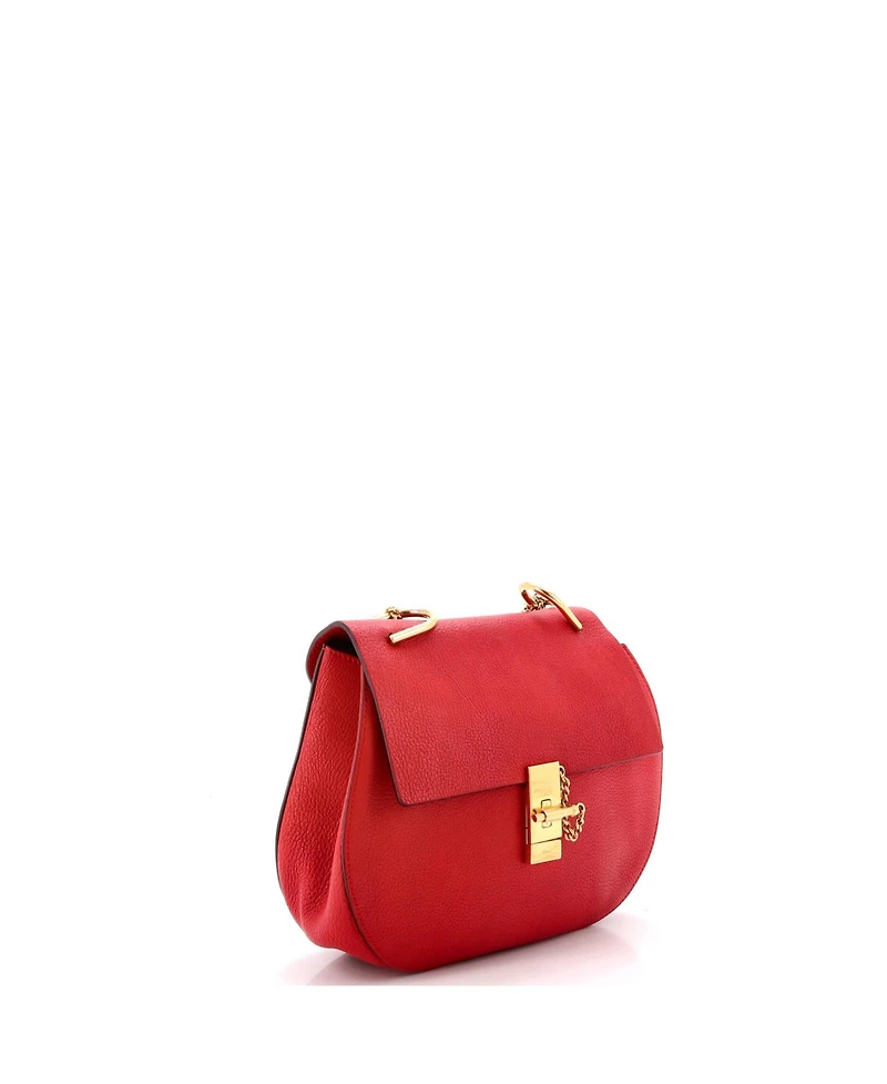 Pre-Owned Chloe Medium Drew Crossbody Bag Leather
