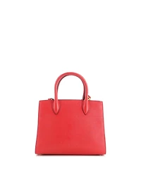 Pre-Owned Prada Small Bibliotheque Tote Saffiano with City Calf
