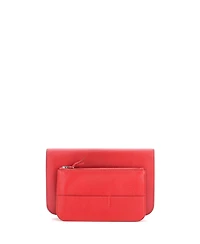 Pre-Owned Hermes Dogon Duo Combined Wallet Leather
