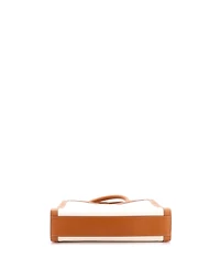 Pre-Owned Celine Small Vertical Cabas Tote Canvas with Leather