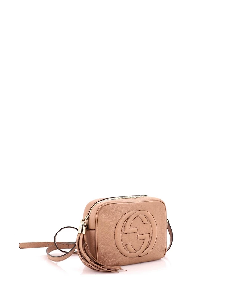 Pre-Owned Gucci Small Soho Disco Crossbody Bag Leather