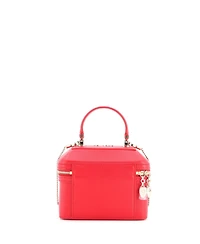 Pre-Owned Bvlgari Small Serpenti Forever Top Handle Convertible Vanity Leather