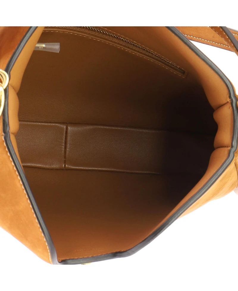 Pre-Owned Celine Small Camille 16 Soft Shoulder Bag Nubuck