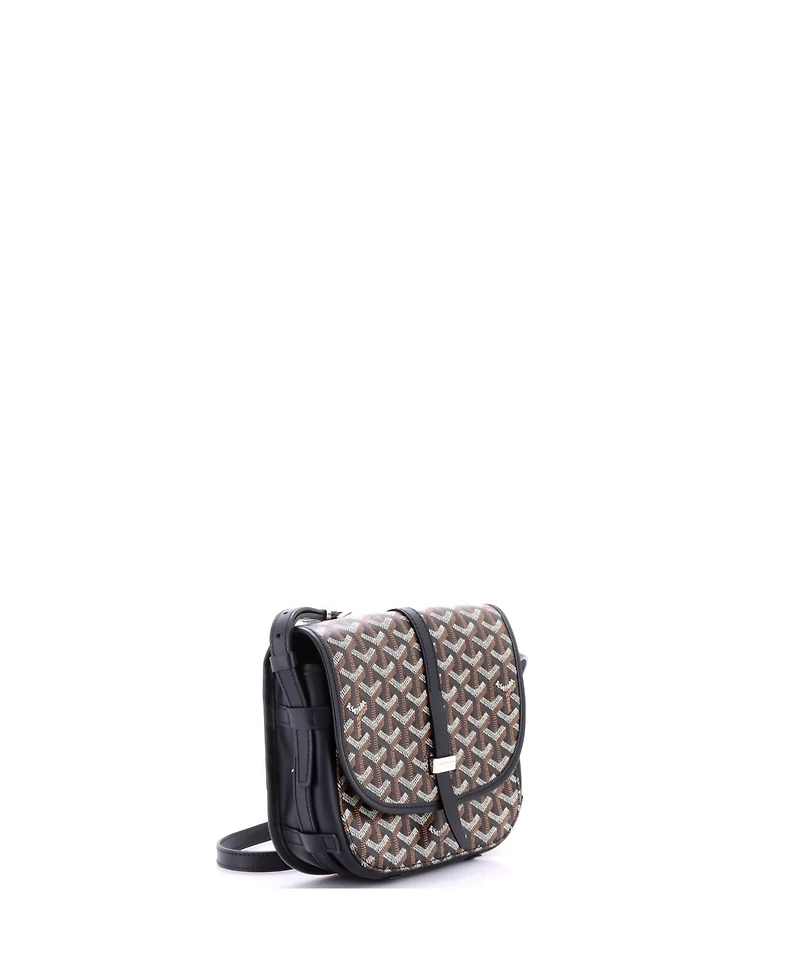 Pre-Owned Goyard Pm Belvedere Ii Messenger Bag Coated Canvas