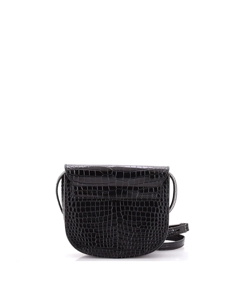 Pre-Owned Saint Laurent Small Kaia Shoulder Bag Embossed Leather