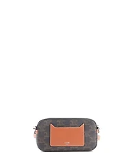 Pre-Owned Celine Horizontal Pouch Crossbody Bag Logo Triomphe Coated Canvas