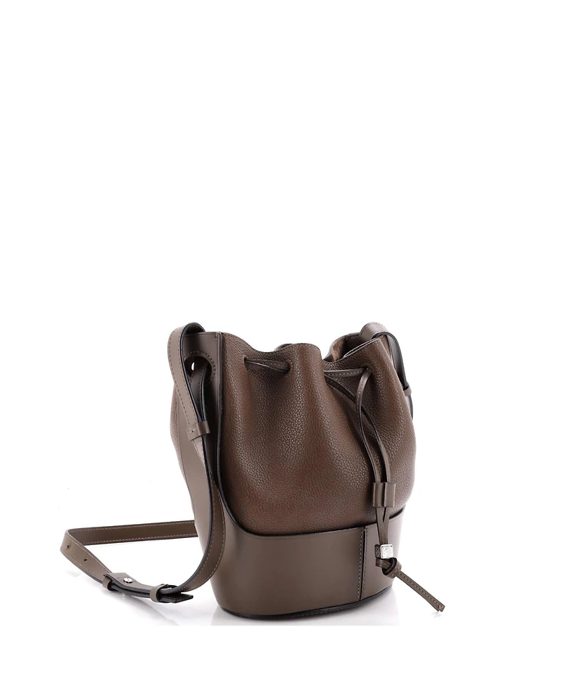 Pre-Owned Loewe Small Balloon Bucket Bag Leather