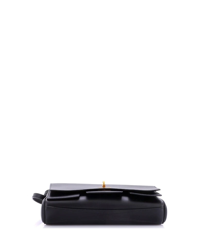 Pre-Owned Balenciaga Bel Air Top Handle Flap Leather