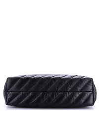 Pre-Owned Balenciaga Large Crush Carry All Chain Tote Quilted Leather